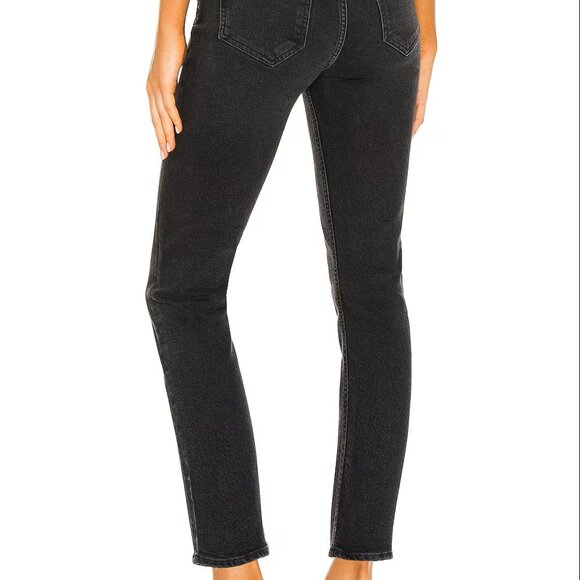 Agolde Riley High Rise Straight Crop Size 26 - Picture 3 of 9